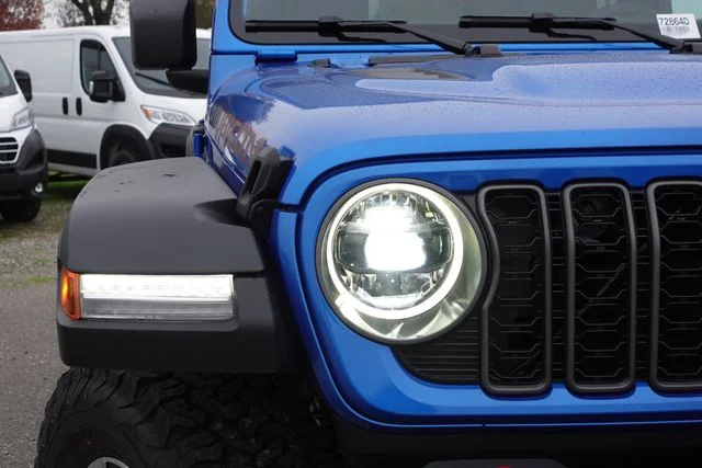 New 2026 Hydro Blue Pearl-Coat Exterior Paint Jeep Rubicon image 5