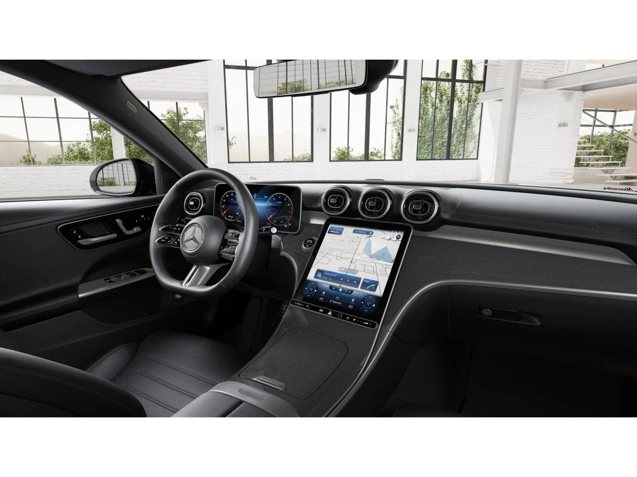 New 2026 Graphite Grey Metallic Mercedes-Benz C 300 image 6