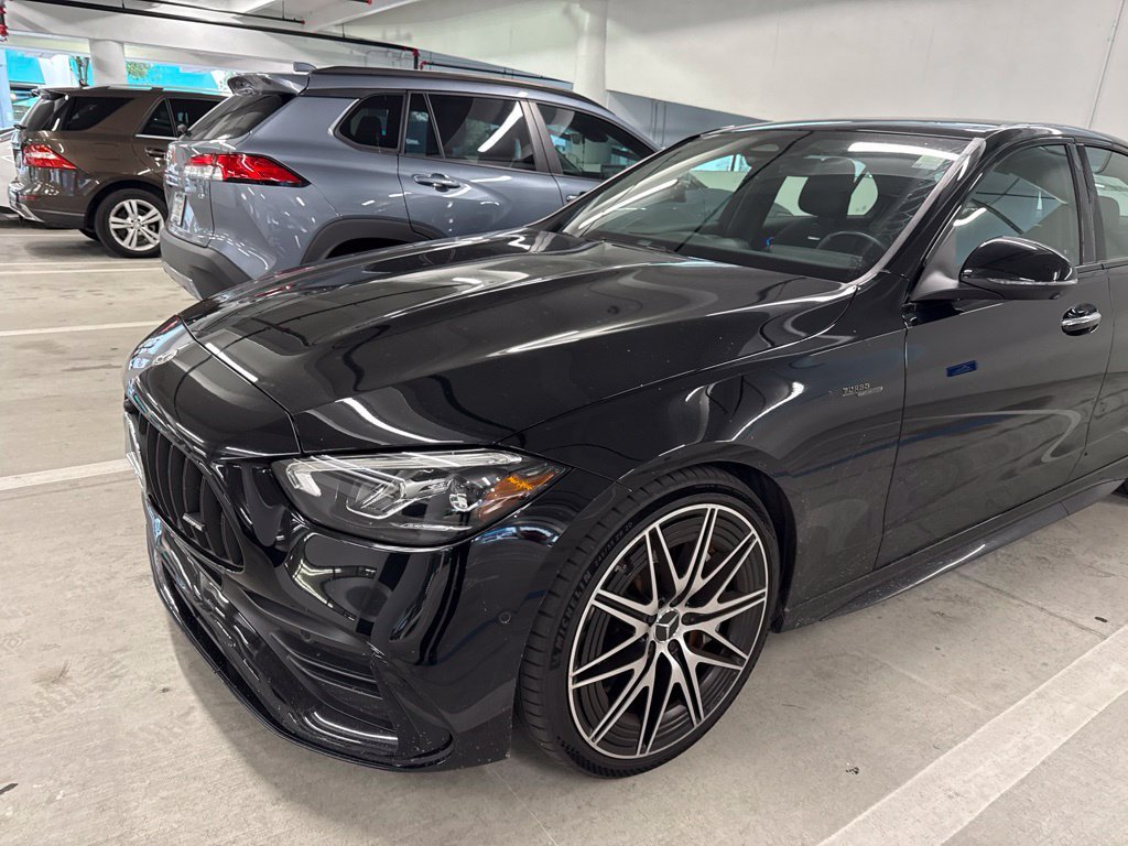 Certified Used 2023 Black Mercedes-Benz C 43 AMG® image 3