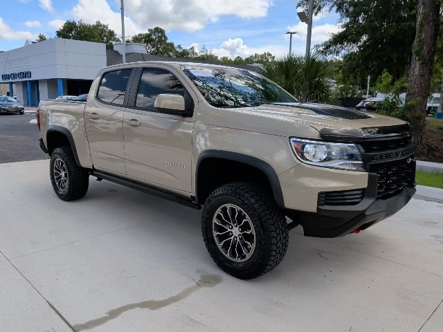 Certified Used 2021 Sand Dune Metallic Chevrolet ZR2 image 2