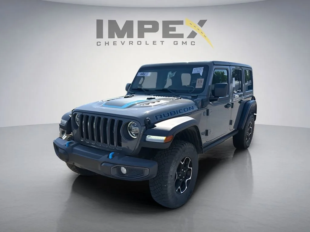 Used 2022 Gray Jeep Unlimited Rubicon image 1
