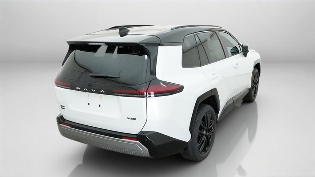New 2026 Wind Chill Pearl with Midnight Black Metallic roof Toyota XSE image 13