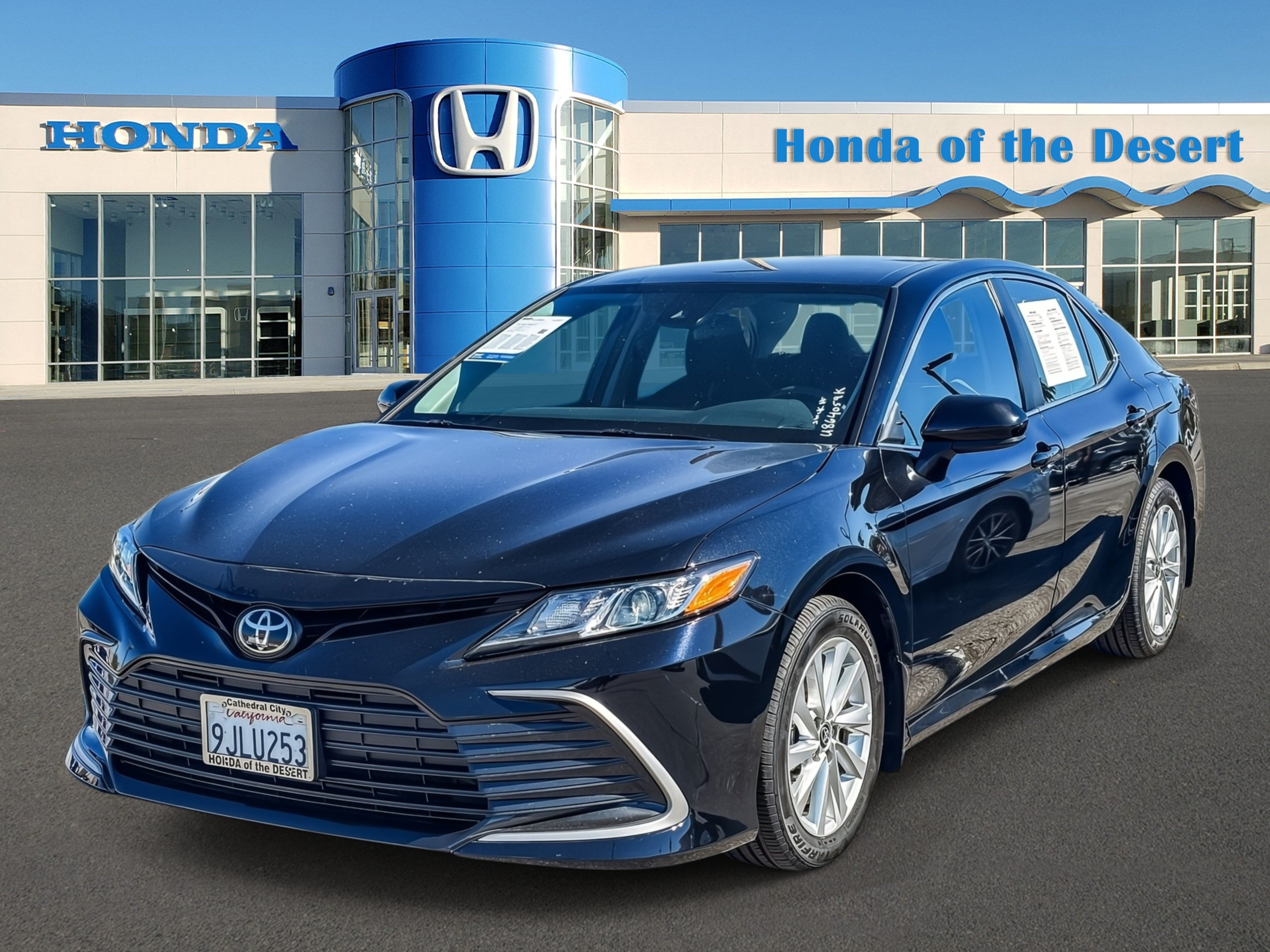 Certified Used 2024 Midnight Black Metallic Toyota LE image 3