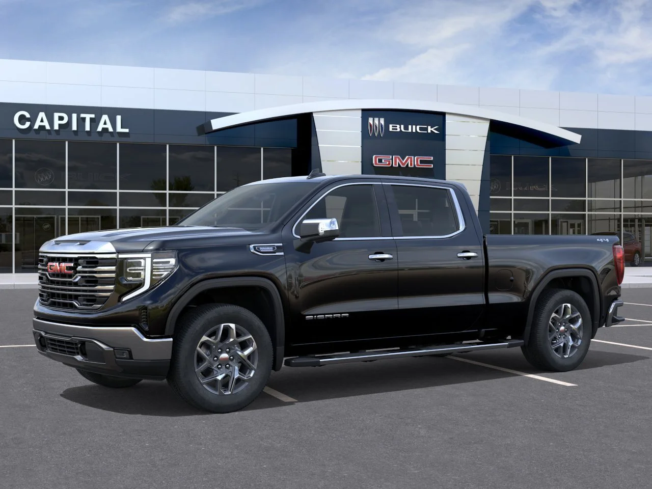 New 2026 ONYX BLACK GMC SLT image 3