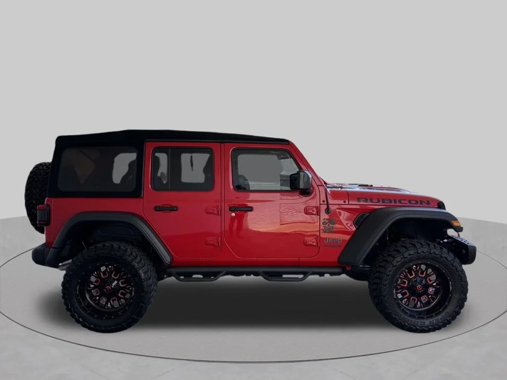 Used 2020 Red Jeep Unlimited Rubicon image 7