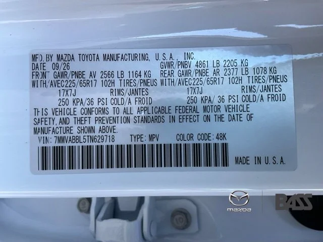 New 2026 Wind Chill Pearl Mazda 2.5 S Preferred AWD image 44