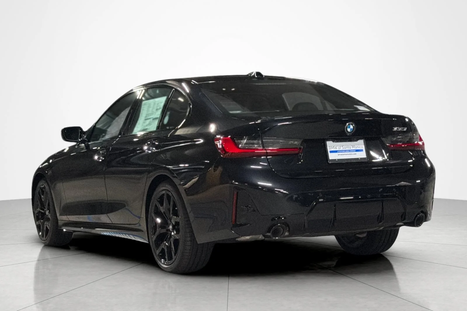 New 2026 Black Sapphire Metallic BMW 330i NA image 3