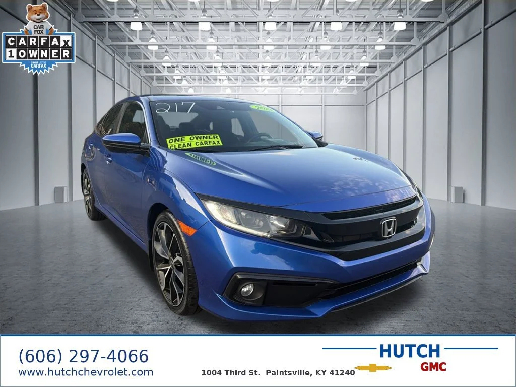 Used 2021 Honda Civic Sport with VIN 2HGFC2F83MH536650 for sale in Paintsville, KY