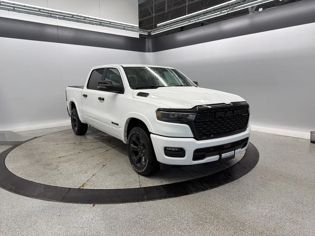 New 2026 Bright White Clear-Coat Exterior Paint Ram Big Horn/Lone Star image 3