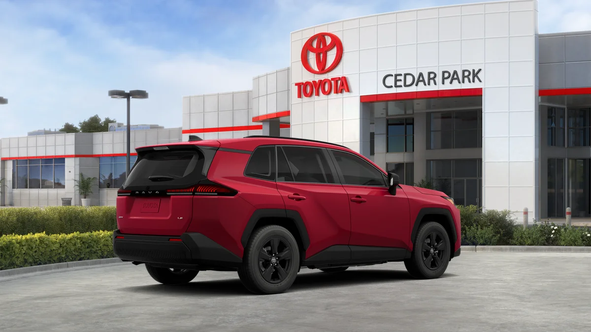 New 2026 Ruby Flare Pearl Toyota LE image 10