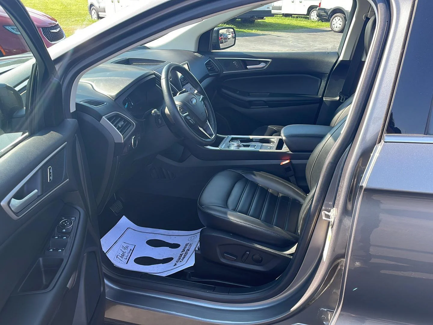 Used 2023 Carbonized Gray Metallic Ford SEL image 10