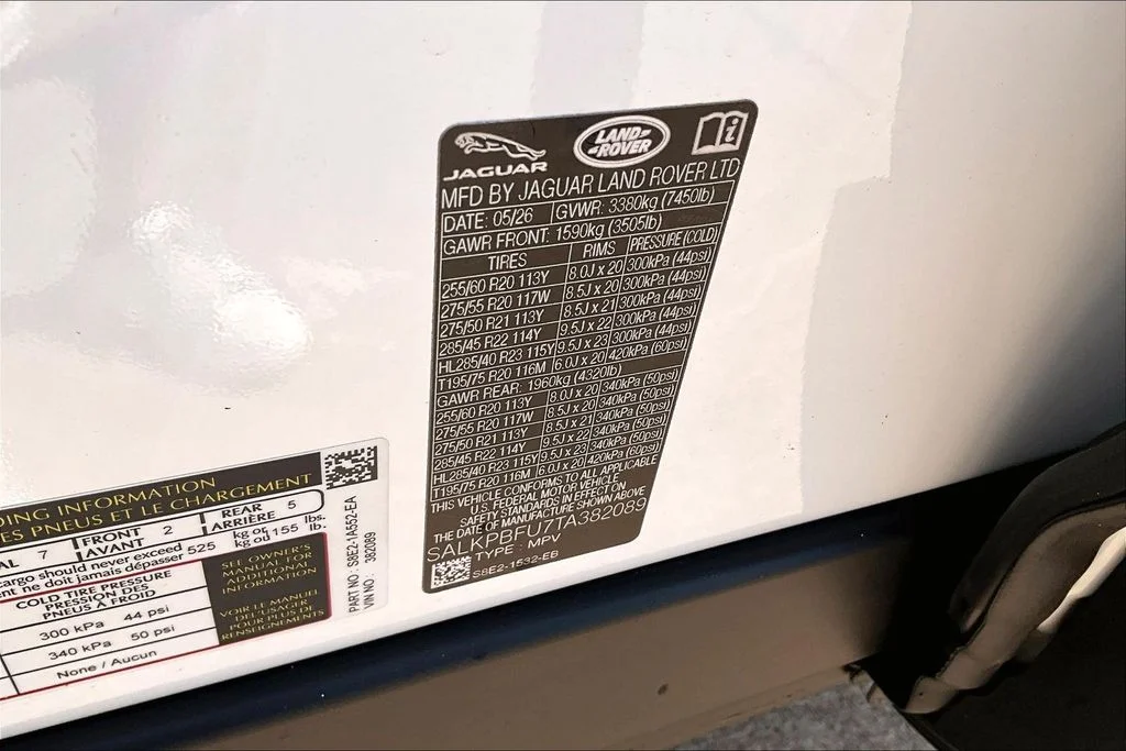 New 2026 White Land Rover SE image 13