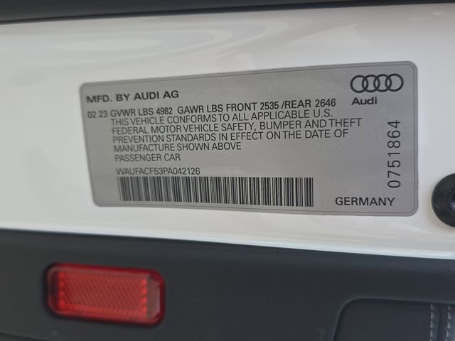 Used 2023 White Audi 45 S line Premium Plus image 39