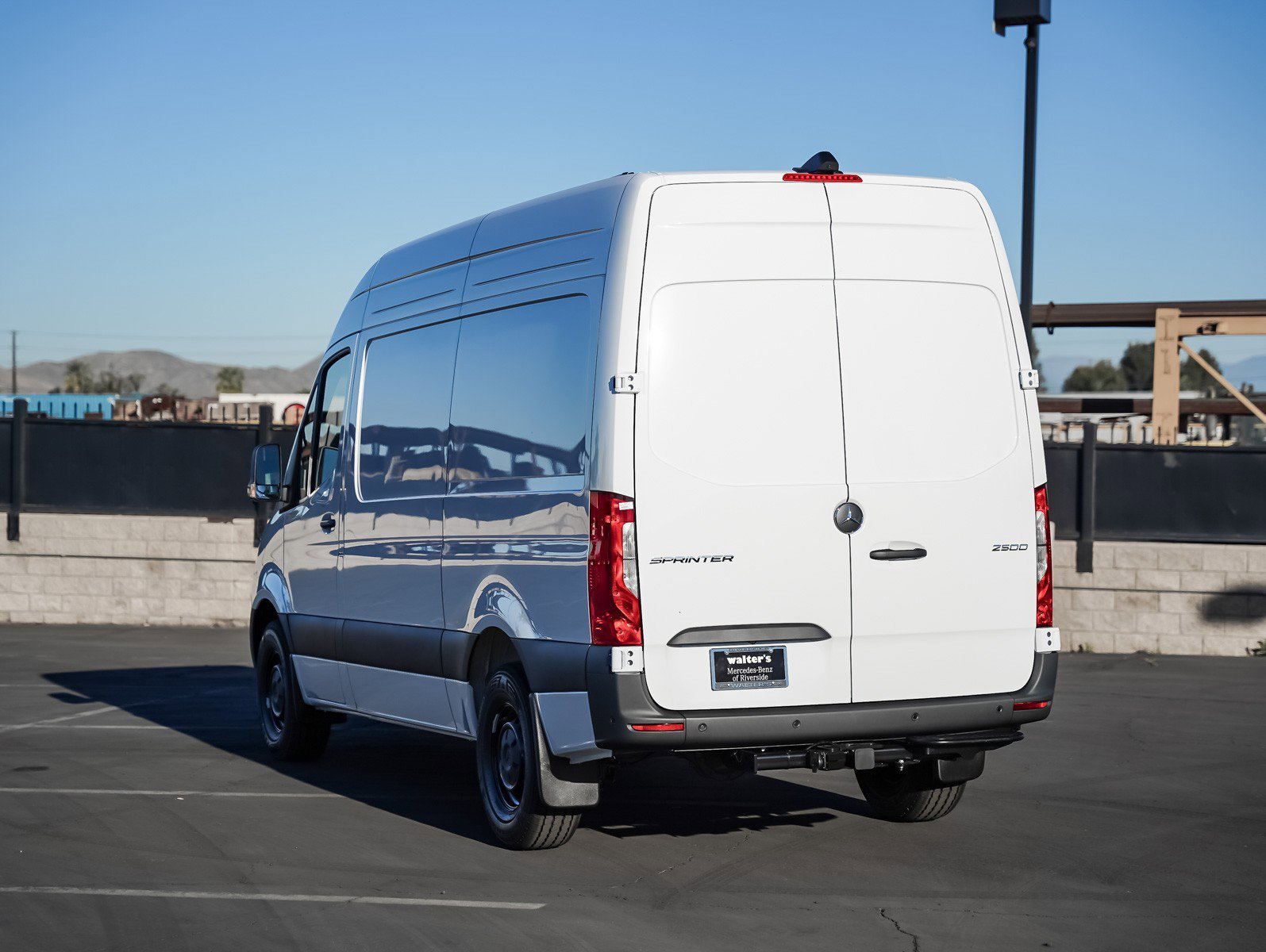New 2026 Arctic White Mercedes-Benz 2500 High Roof I4 Diesel 144 RWD image 4