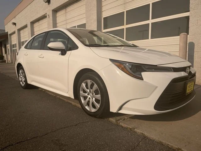 Used 2024 White Toyota LE image 10