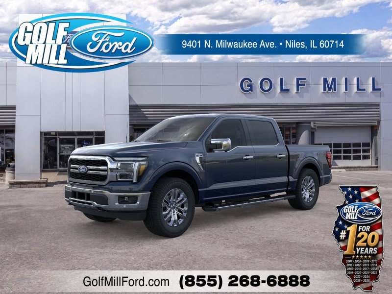 New 2026 Antimatter Blue Metallic Ford LARIAT image 1