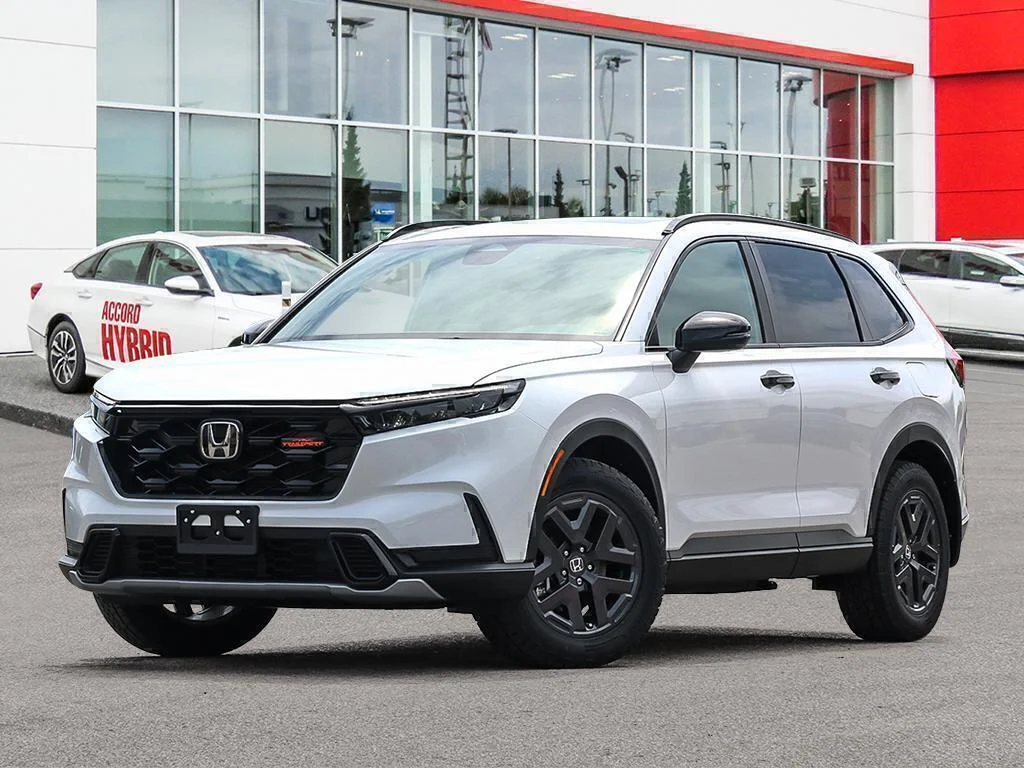 New 2026 Platinum White Pearl Honda TRAILSPORT HYBRID AWD,REMOTE START,TRAIL BADGED SE image 1