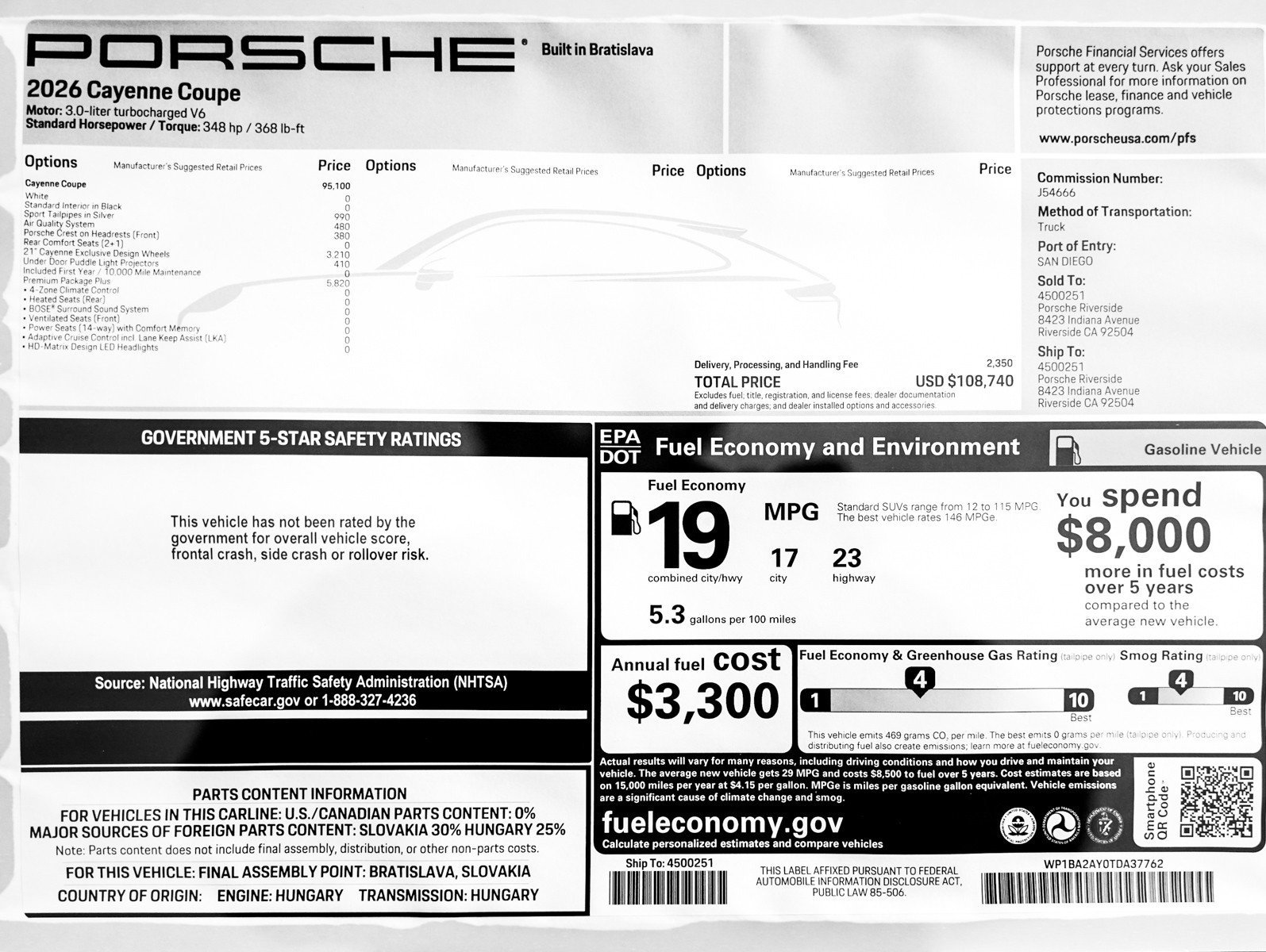 New 2026 White Porsche Coupe image 29