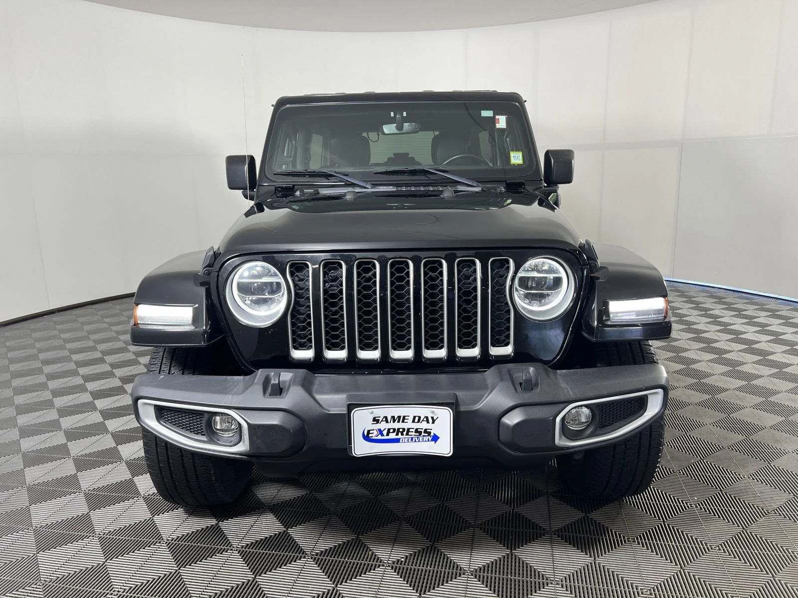 Used 2021 Black Clearcoat Jeep Unlimited Sahara 4xe image 25