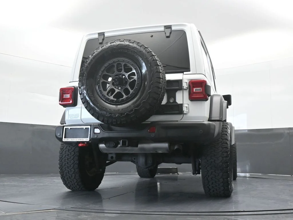 Used 2022 Bright White Clearcoat Jeep Unlimited Rubicon image 62