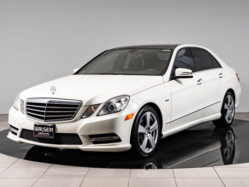 Used 2012 White Mercedes-Benz E 350 Luxury image 1