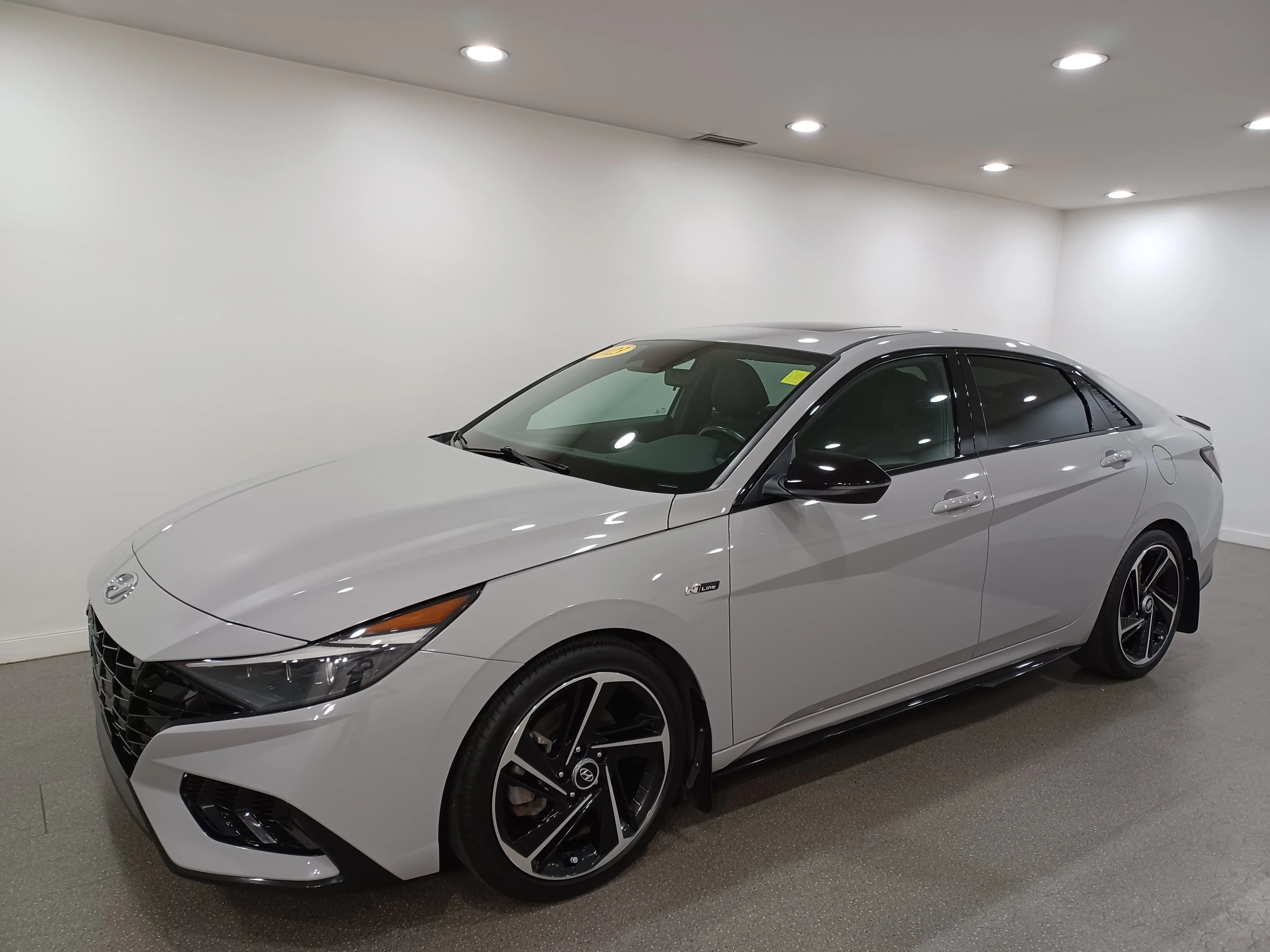 Certified Used 2023 Cyber Grey Hyundai N-Line Ultimate DCT*Adaptive Cruise | Remote Start | Nav | Htd Leather | Sunroof | Htd Wheel | BOSE image 2