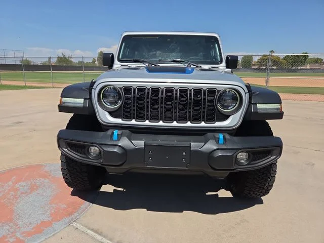 Used 2024 Silver Jeep Rubicon 4xe image 3