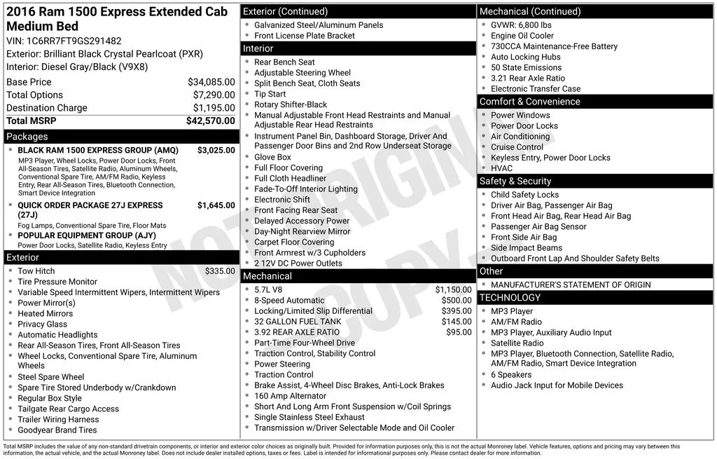 Used 2016 Black Ram Express image 9