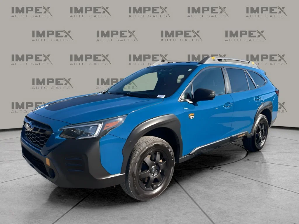 Used 2023 Blue Subaru Wilderness image 1