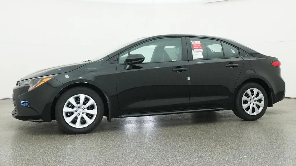 New 2026 Midnight Black Metallic Toyota LE image 5