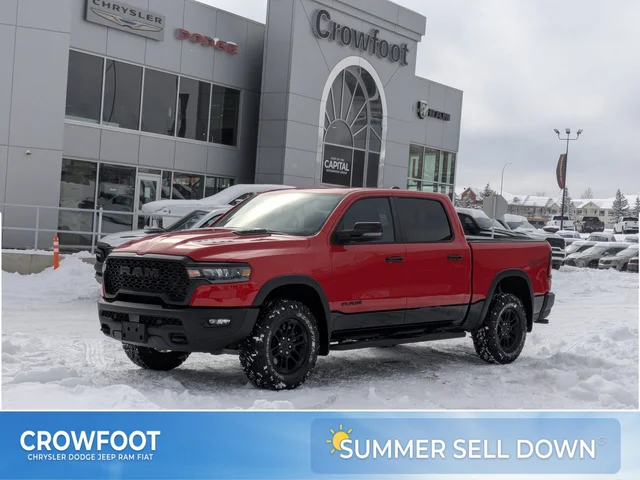 2025 RAM 1500 Rebel - Rebel Level II Grp - Dual-Pane Sunroof - G/T Pkg - Tech Pkg - Bed Utility Grp - LOADED!
