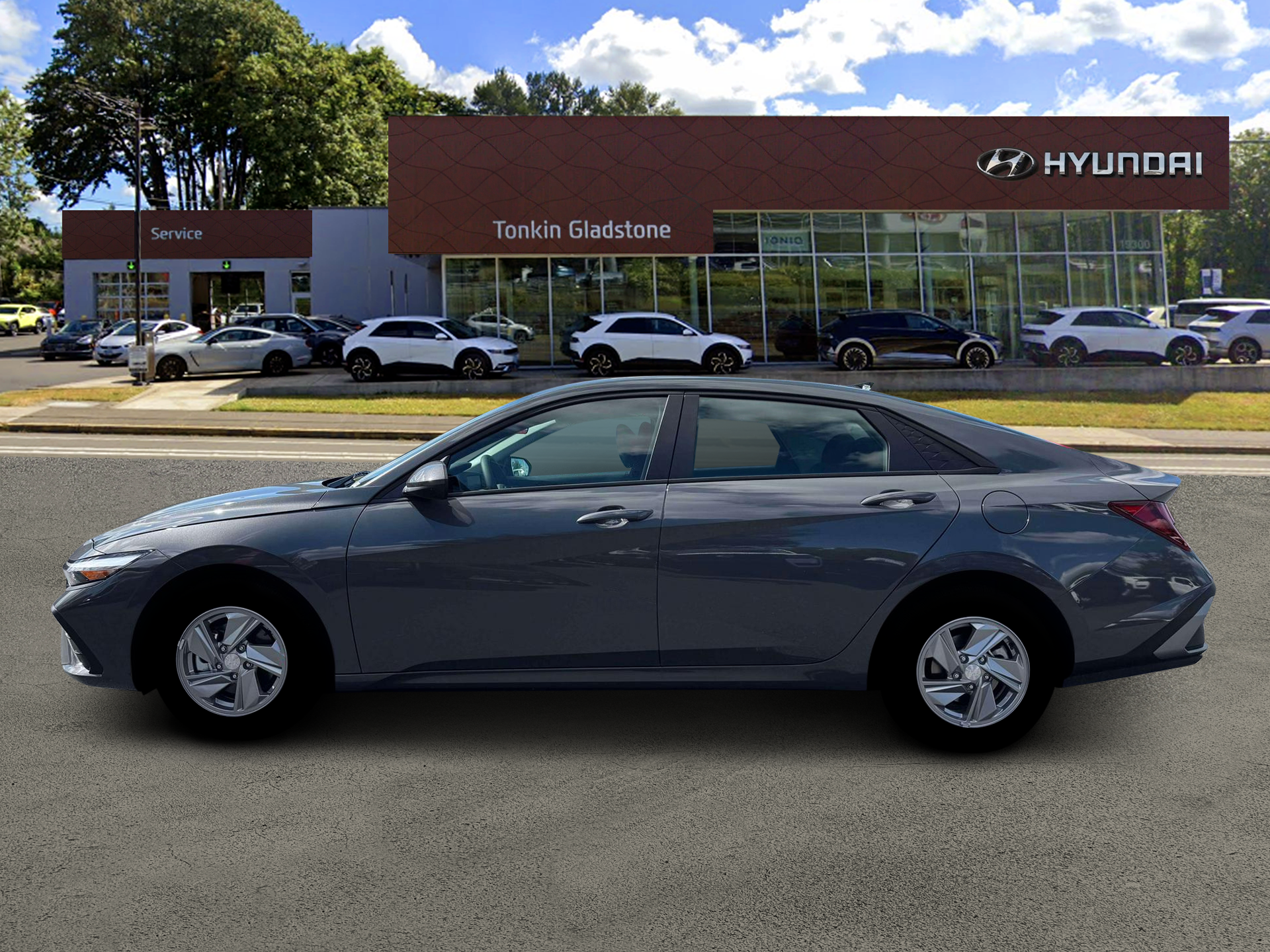 New 2026 Gray Hyundai SE image 3