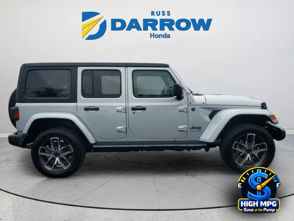 Used 2024 Silver Jeep Sport S 4xe image 6