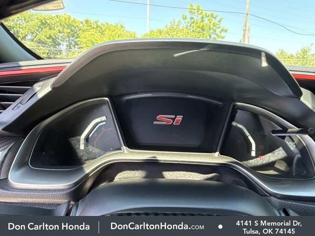 Used 2020 Platinum White Pearl Honda Si image 23