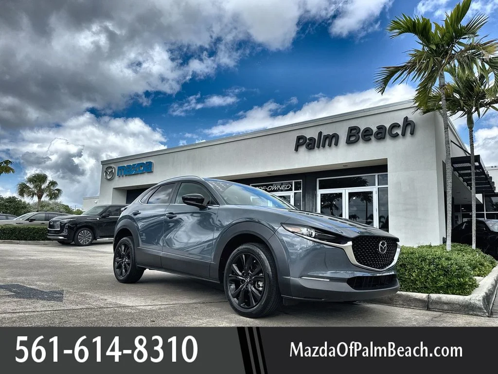 Certified Used 2023 Gray Metallic Mazda 2.5 S Carbon Edition image 1