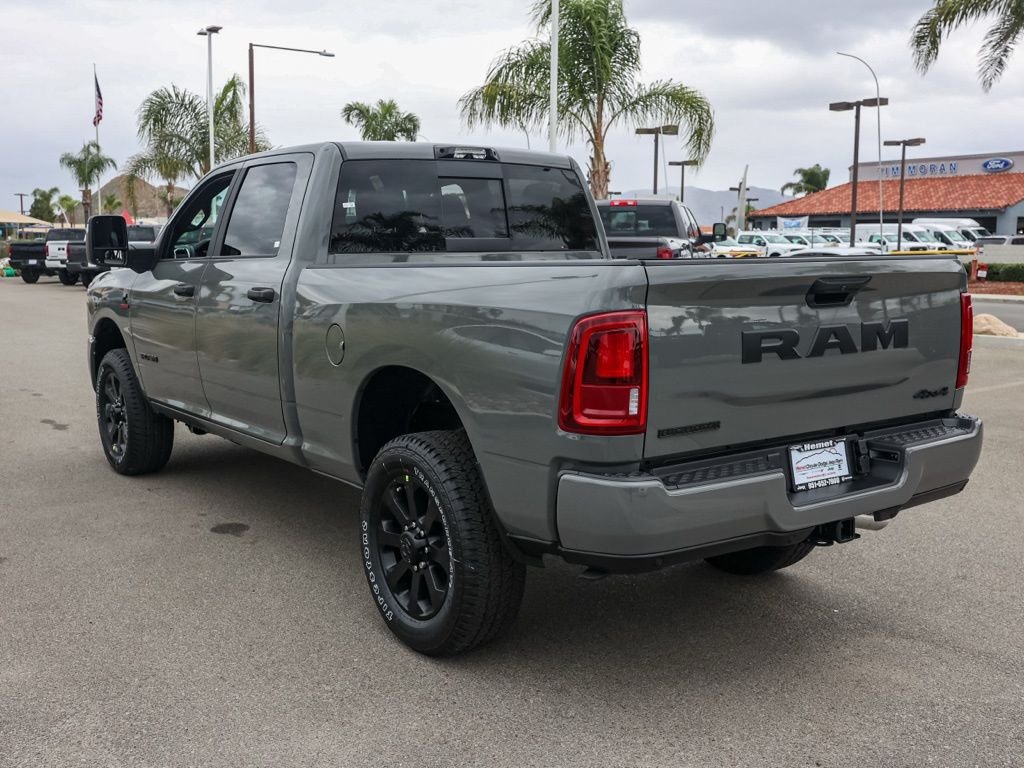 New 2026 Ceramic Gray Clear-Coat Exterior Paint RAM Big Horn Night Edition image 5