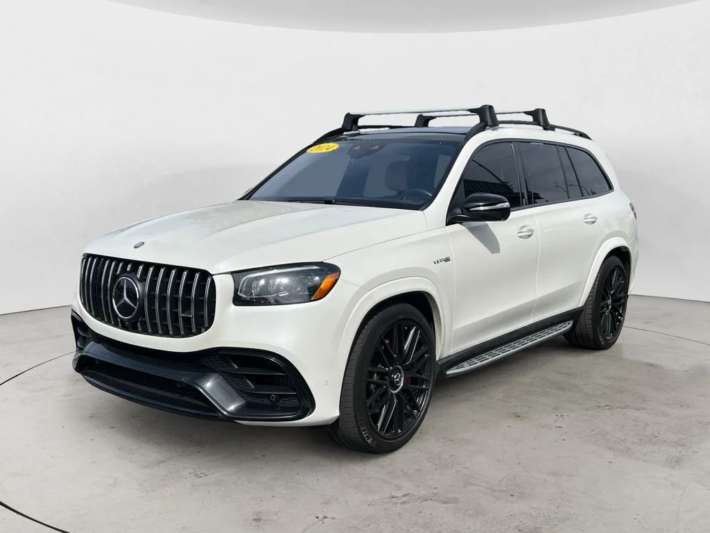 Used 2024 White Mercedes-Benz GLS 63 AMG® image 3