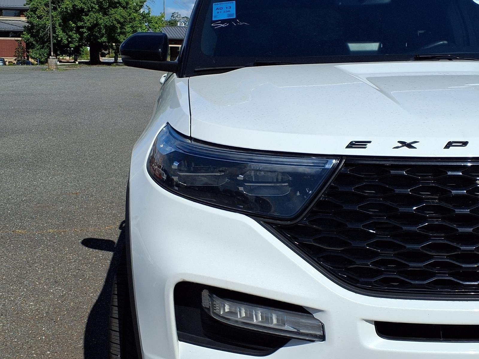 Used 2023 Star White Metallic Tri-Coat Ford ST image 15