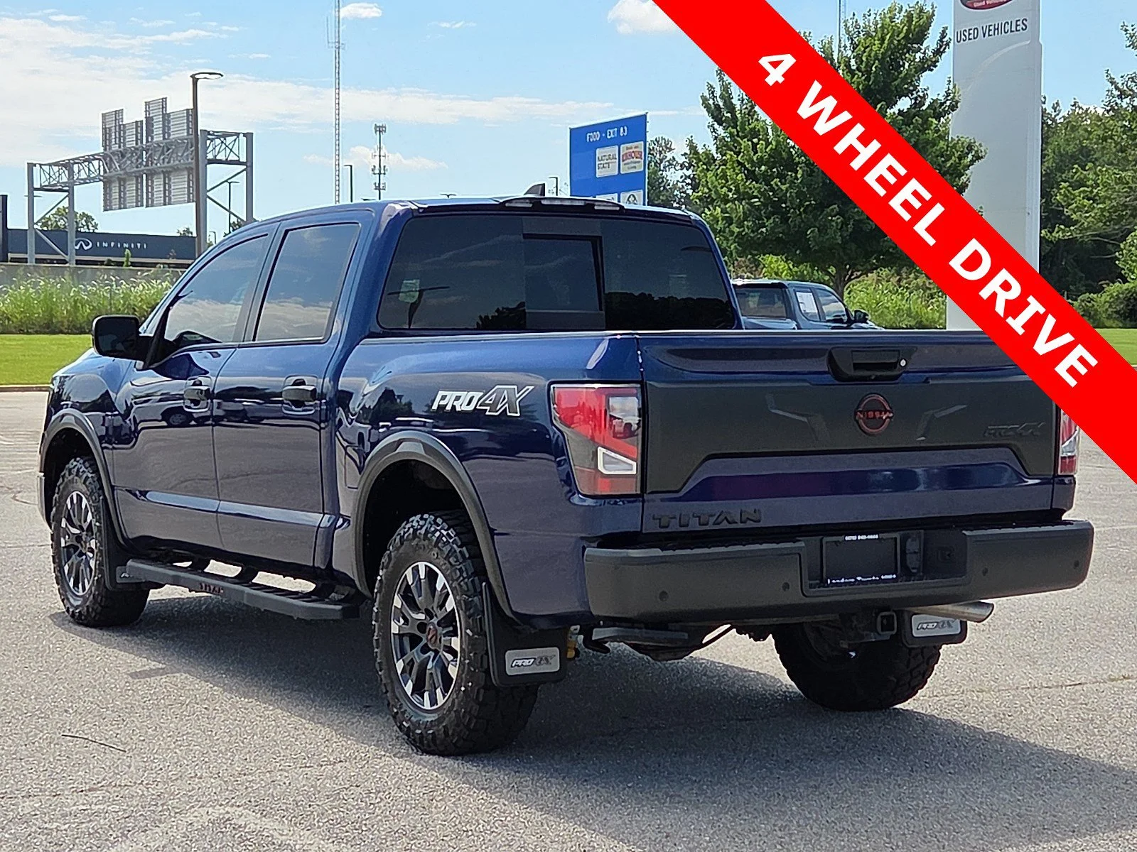 Used 2024 Deep Blue Pearl Nissan PRO-4X image 4