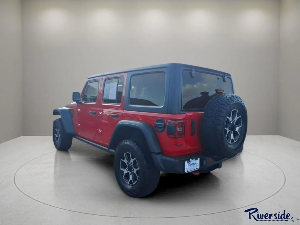 Used 2021 Red Jeep Unlimited Rubicon image 4