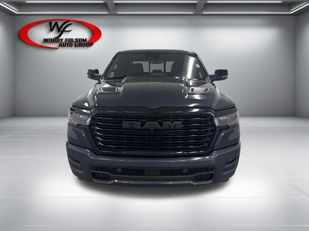 New 2026 Forged Blue Metallic Exterior Paint RAM Laramie image 2