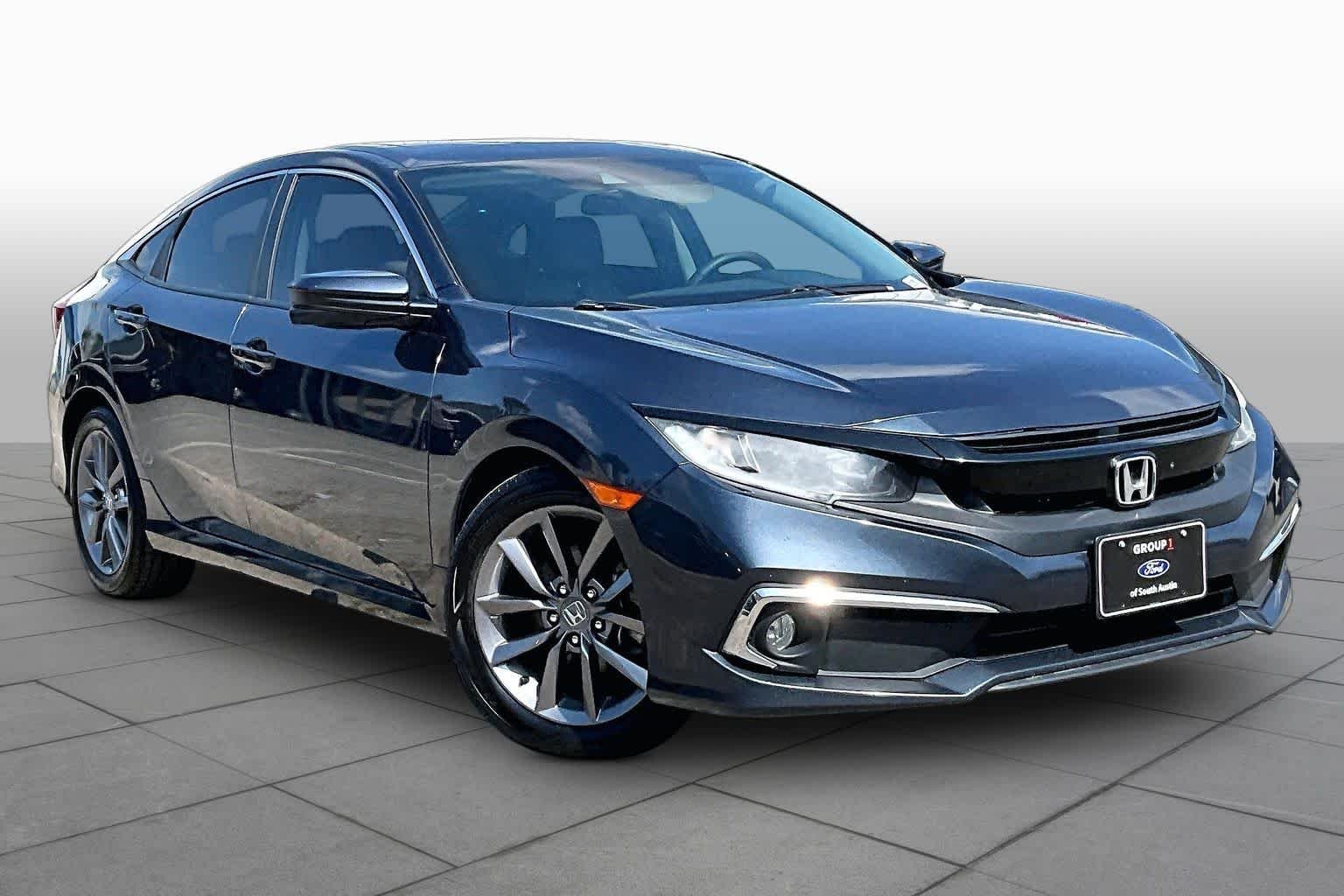Used 2019 Cosmic Blue Metallic Honda EX image 3