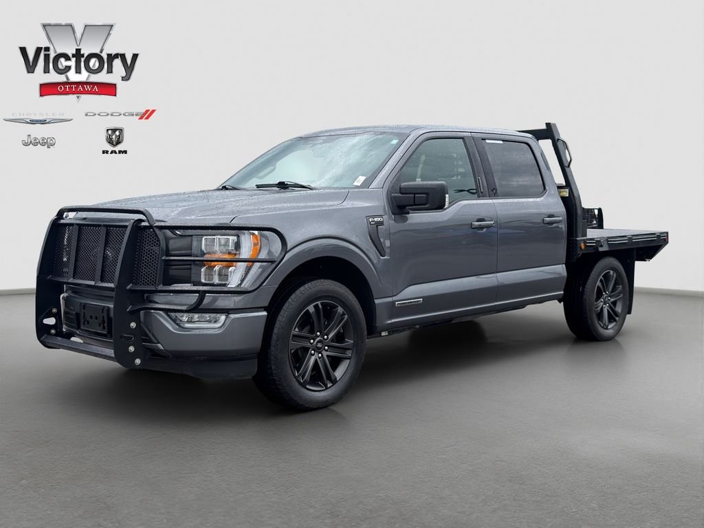 Used 2021 Gray Ford XLT image 1