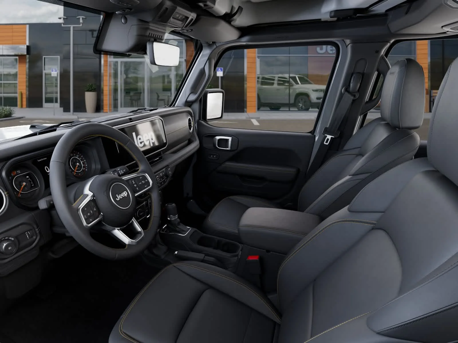 New 2026 Bright White Clearcoat Jeep Sahara image 22