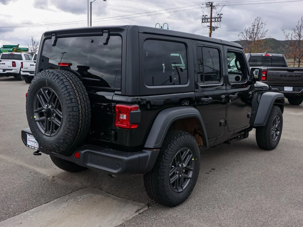 New 2026 Black Clear-Coat Exterior Paint Jeep Sport S image 3