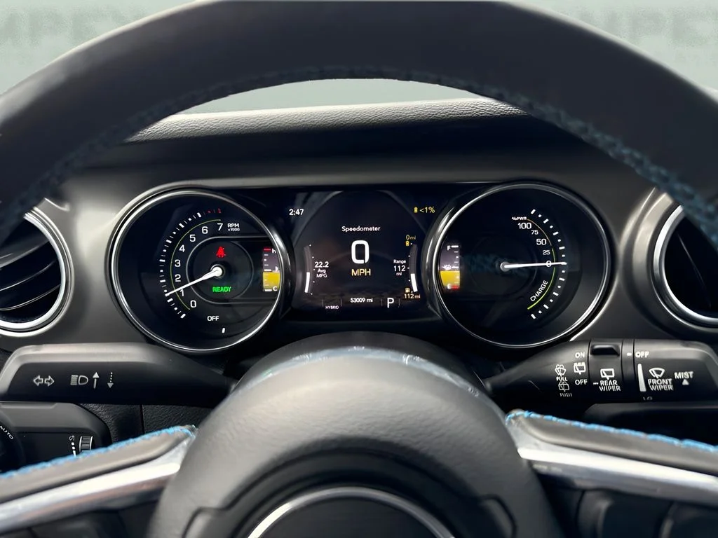 Used 2023 Gray Jeep Rubicon 4xe image 15