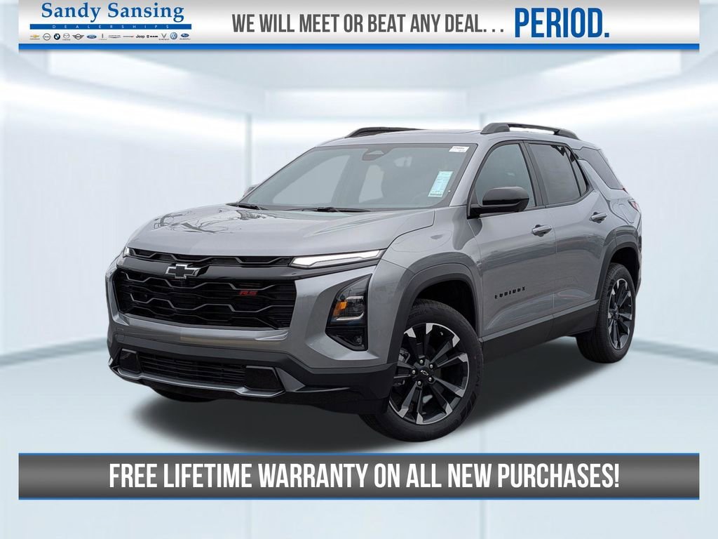New 2026 Sterling Gray Metallic Chevrolet RS image 1