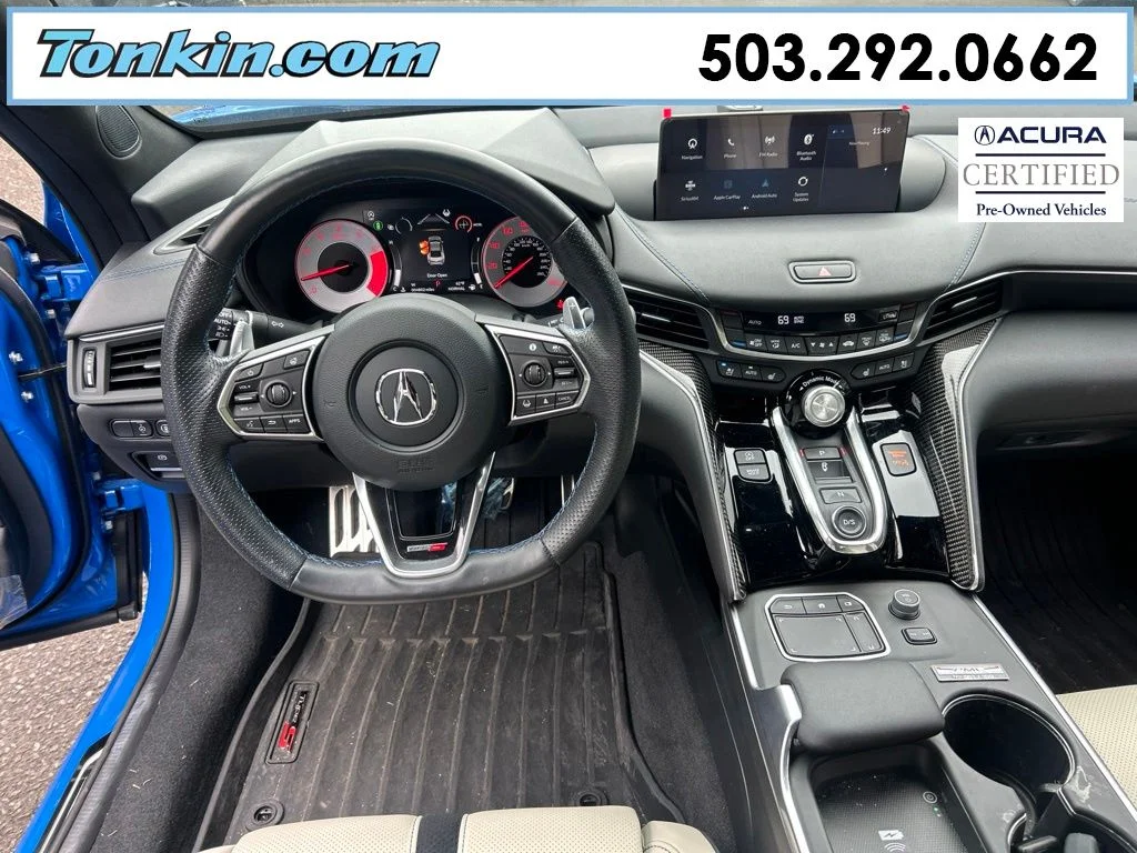 Certified Used 2023 Long Beach Blue Pearl Acura Type S PMC Edition SH-AWD image 11