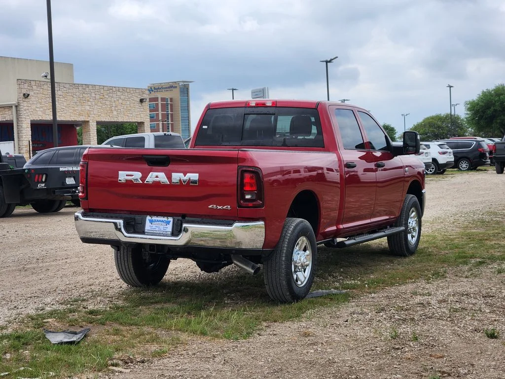 New 2026 Molten Red Pearl-Coat Exterior Paint RAM Tradesman image 4