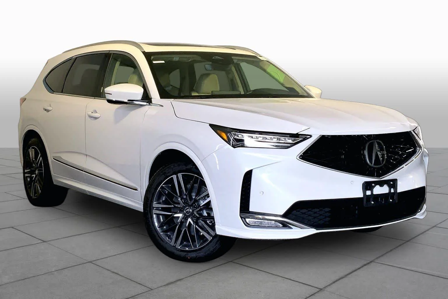 New 2026 Platinum White Pearl Acura With Advance Package image 2